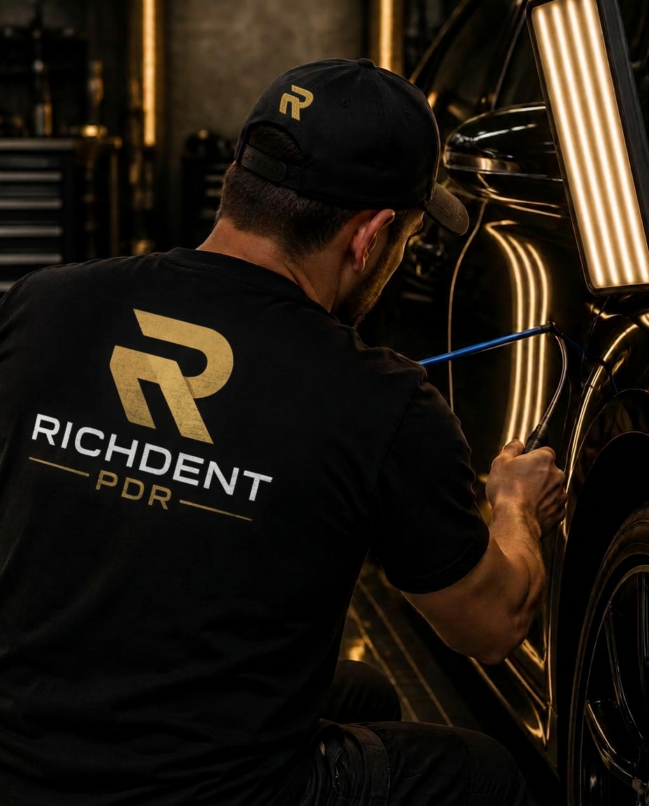 RICHDENT PDR meistras lygina automobilio įlenkimą su LED šviesos lenta